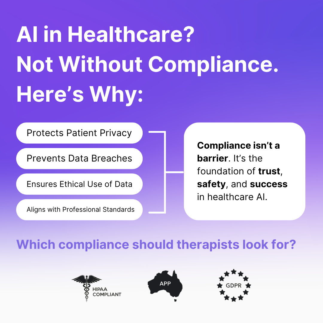 Compliance is a foundation for AI in healthcare