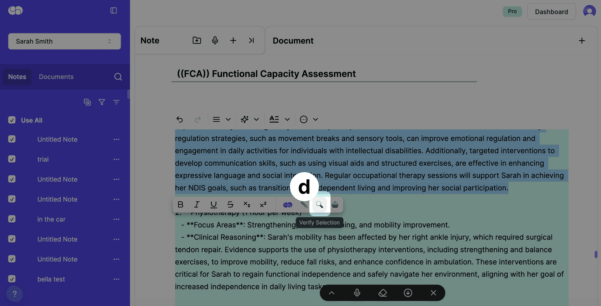 verify for research